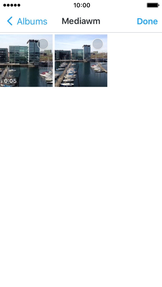 Press the required picture.