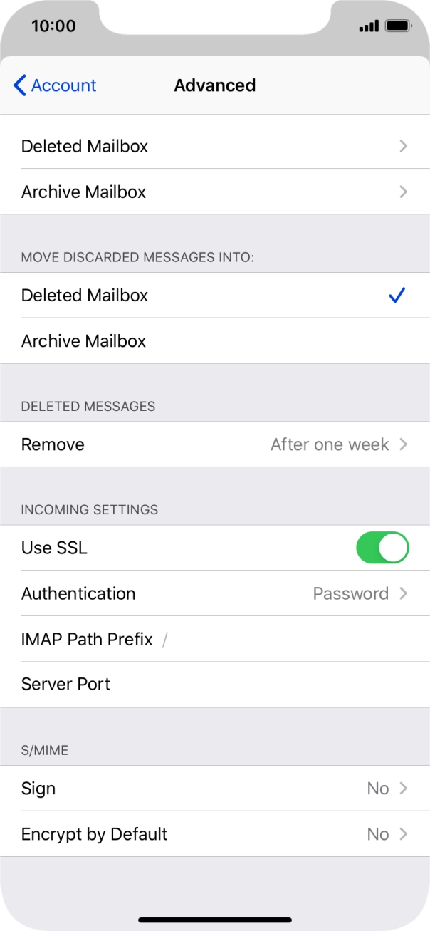 Press Authentication.