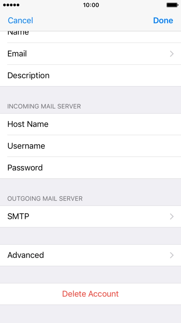 Press Advanced. Press Advanced.