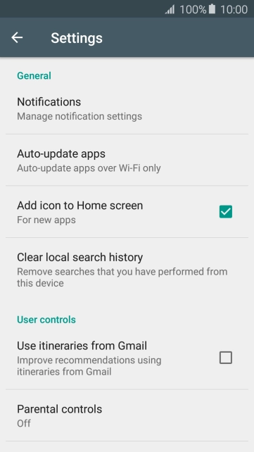 Press Auto-update apps. Press Auto-update apps.