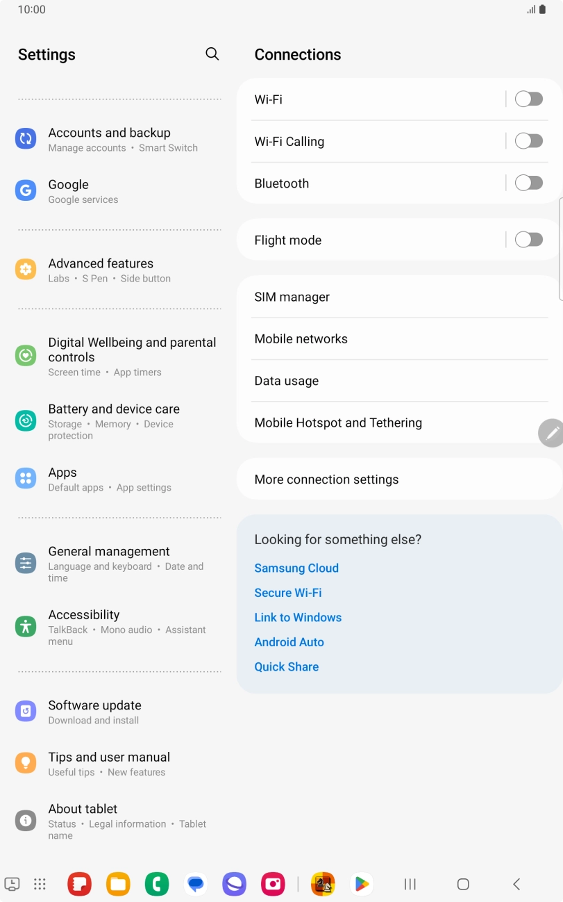 Press Accounts and backup.