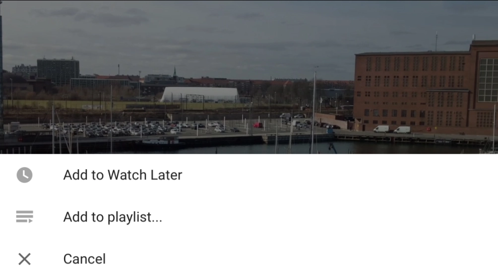 Press Add to playlist....