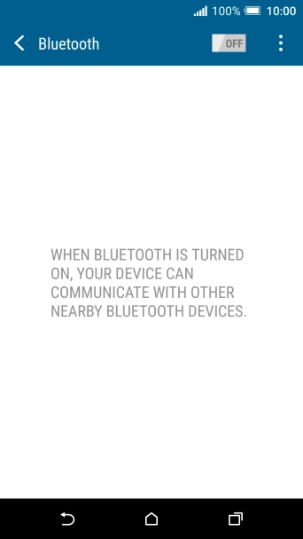 Press the indicator next to Press the indicator next to