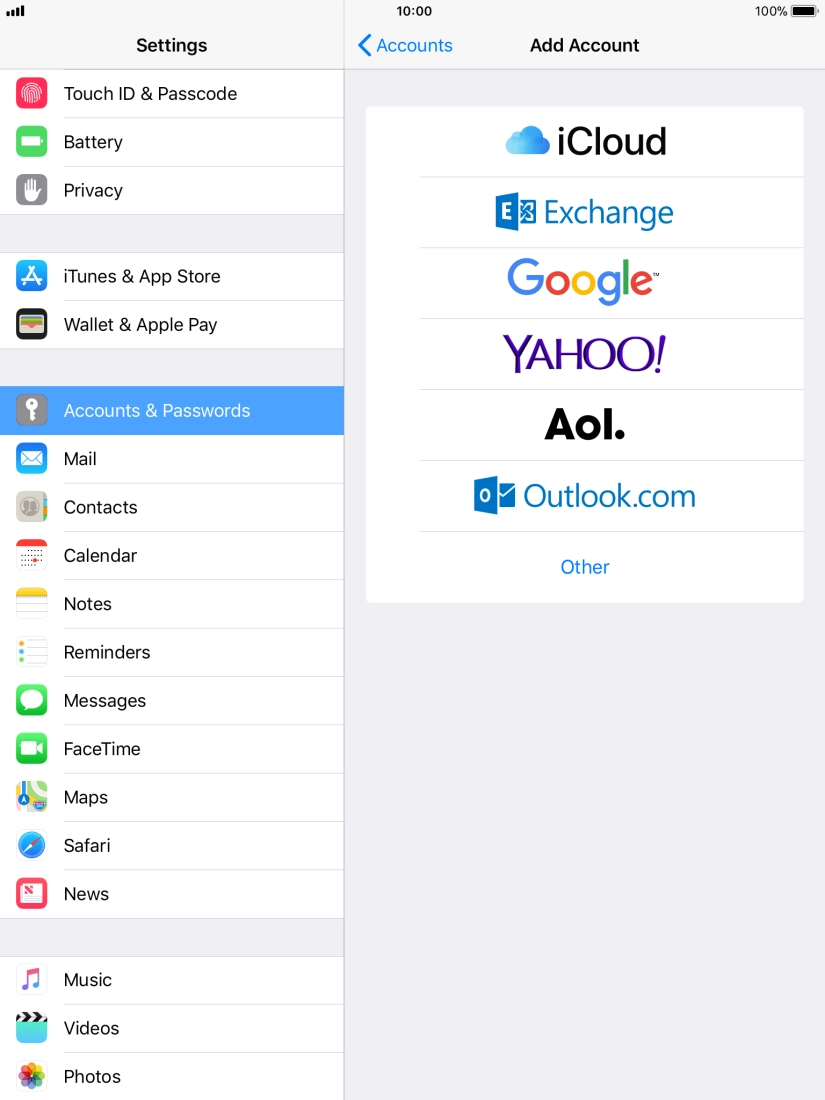 Press Other. Press Other.