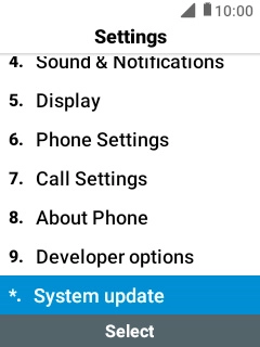 Select Call Settings.