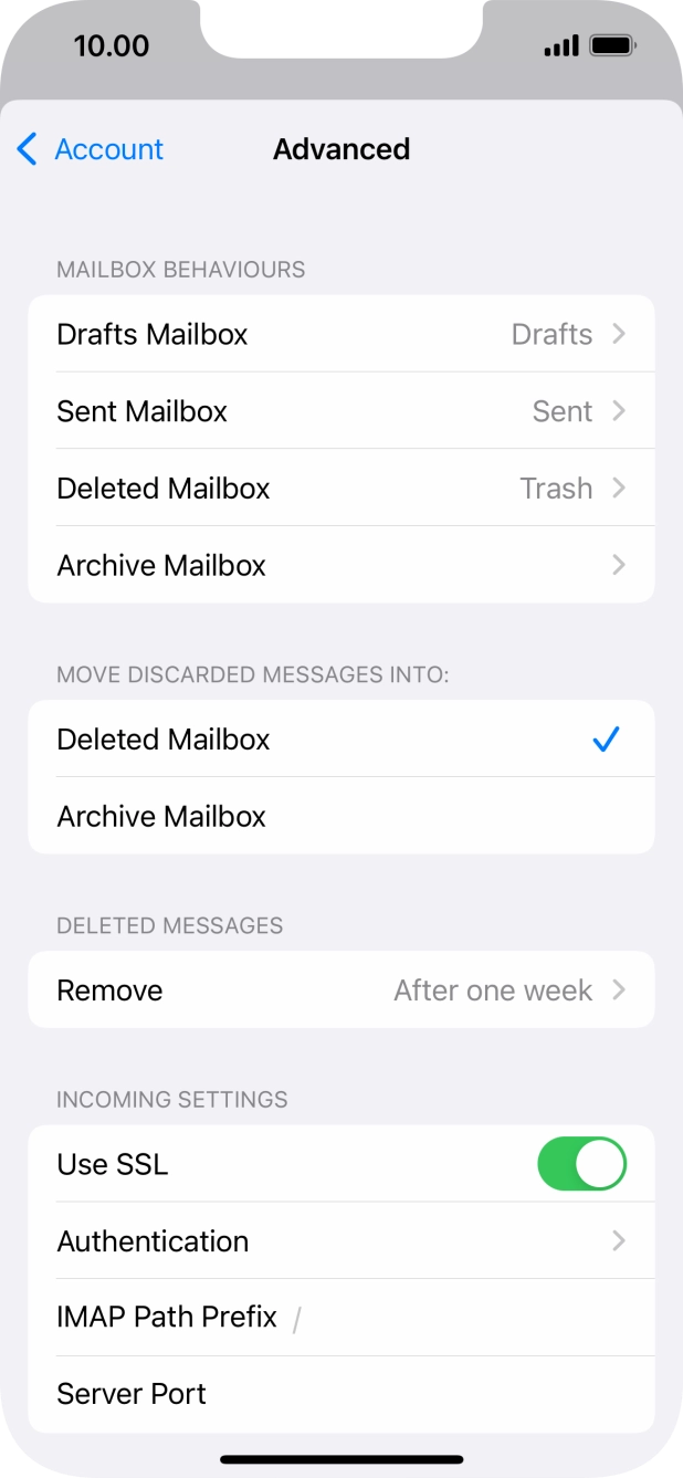 Press Authentication.