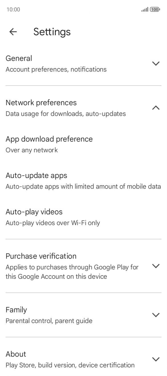 Press Auto-update apps.