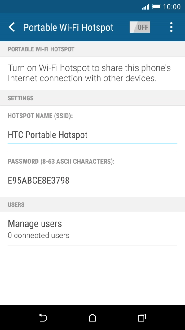 Press the field below Press the field below