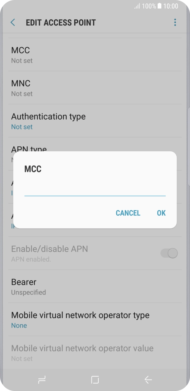 Key in 505 and press OK. Key in 505 and press OK.