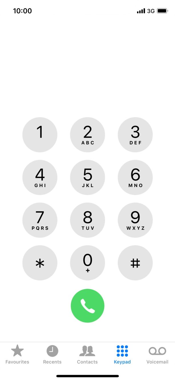 Press Keypad.
