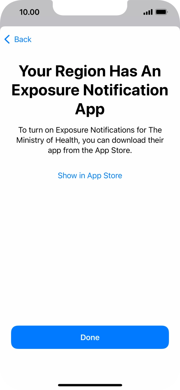Press Show in App Store and follow the instructions on the screen to download and install the app.