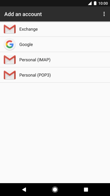 Press Personal (POP3). Press Personal (POP3).