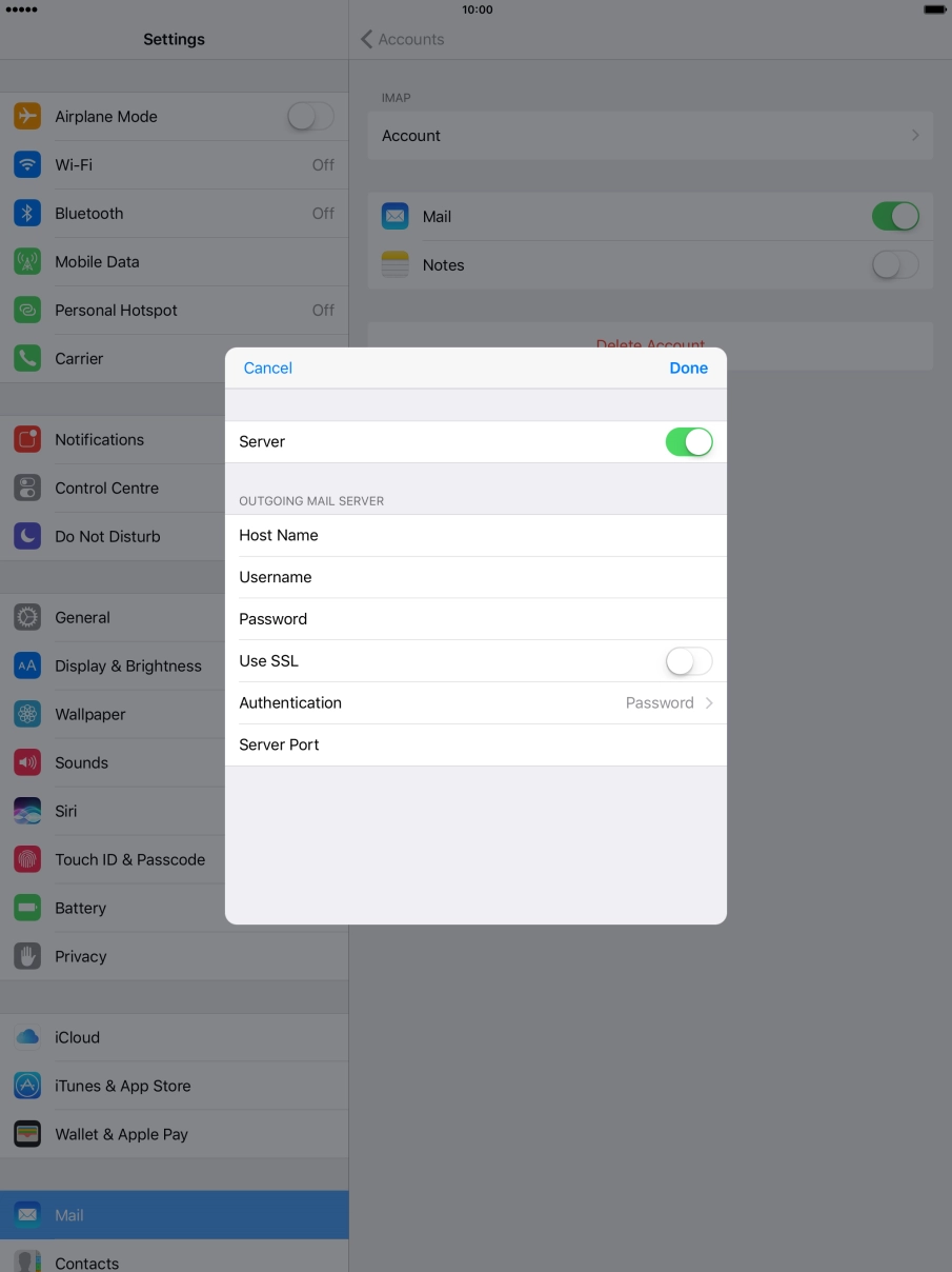 Press the indicator next to Press the indicator next to