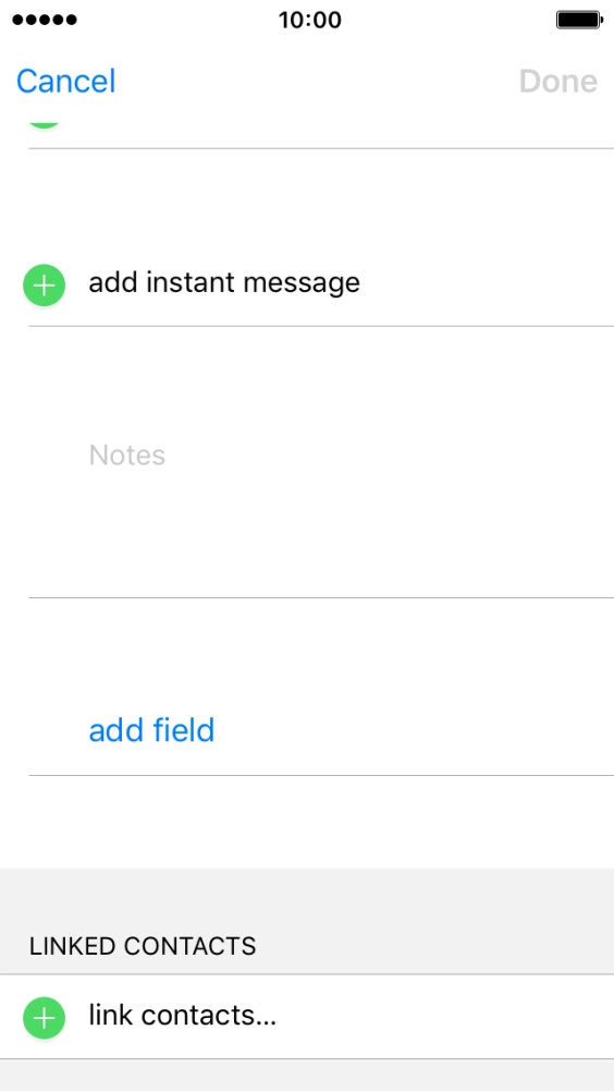 Press link contacts....