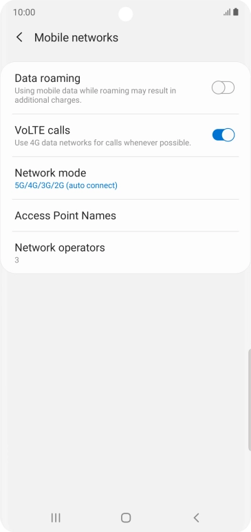 Press Network operators. Press Network operators.