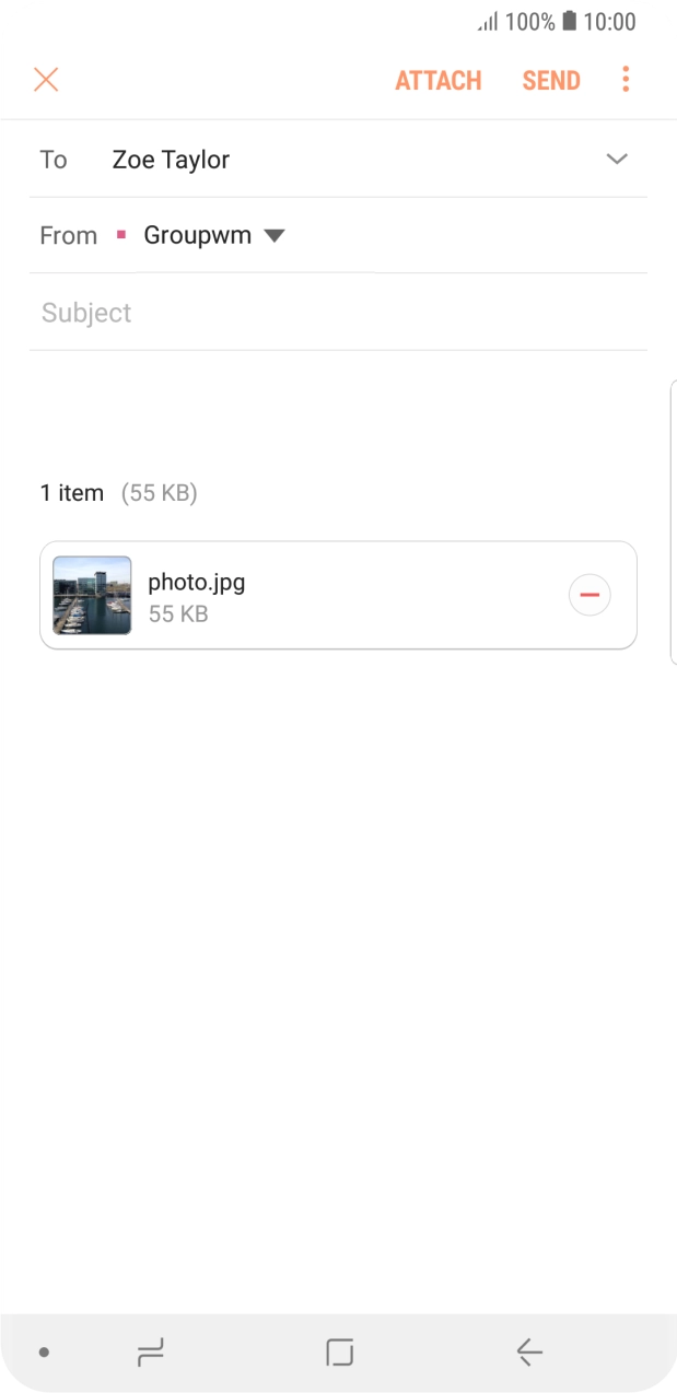 Press Subject and key in the required subject.