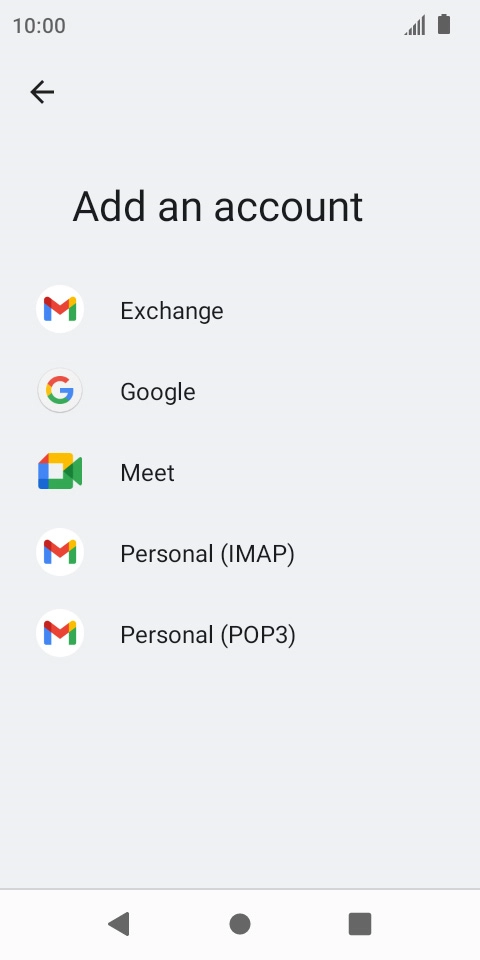 Press Google. Press Google.