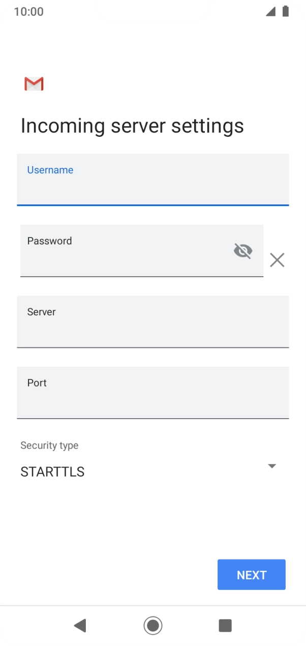Press the field below Press the field below