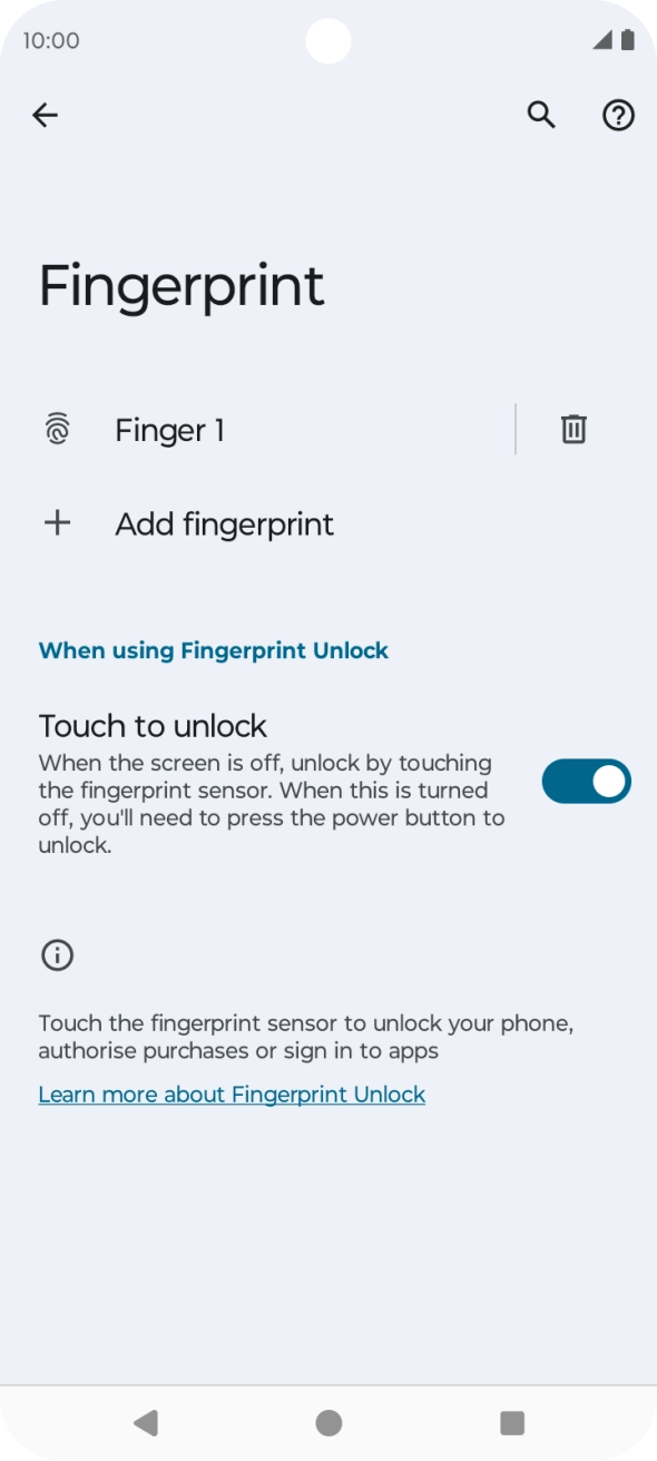 Press the Return key.
