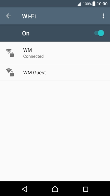 Press the Home key to return to the home screen. Press the Home key to return to the home screen.