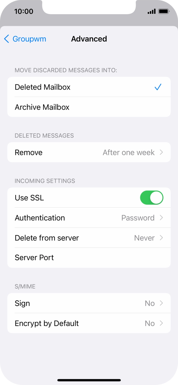 Press the indicator next to Press the indicator next to