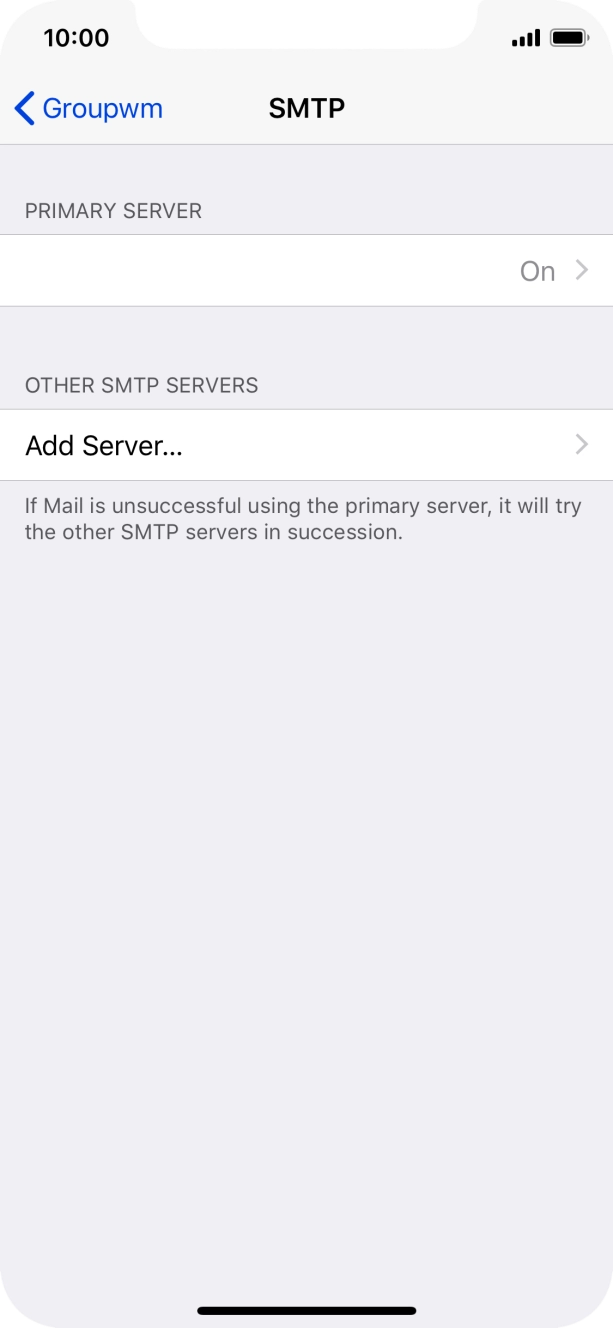 Press the field below 