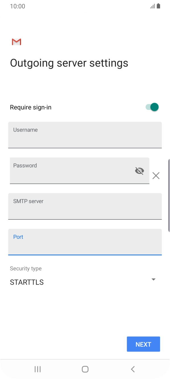 Press the drop down list below 
