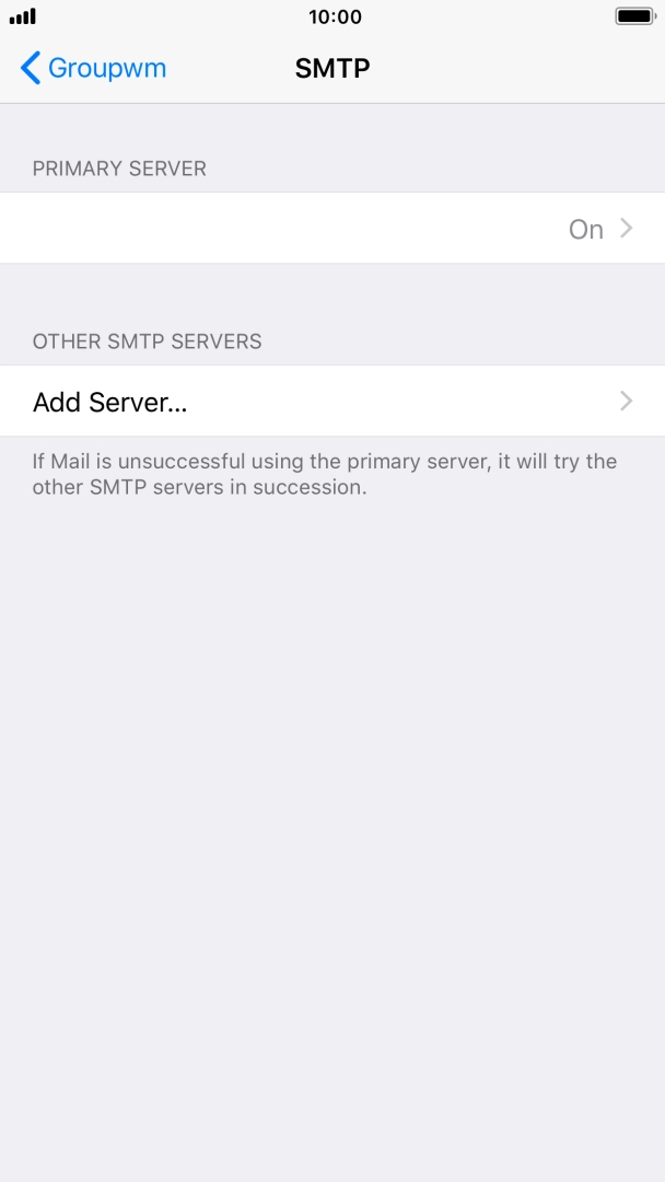 Press the field below 