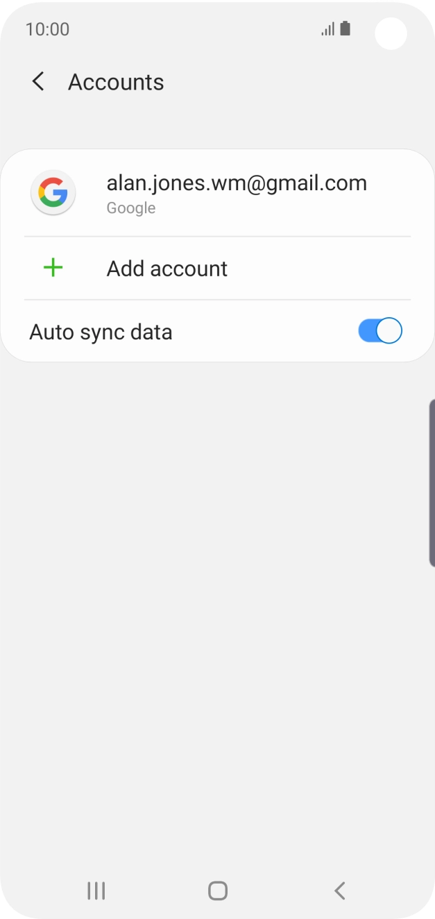 Press the Home key to return to the home screen. Press the Home key to return to the home screen.