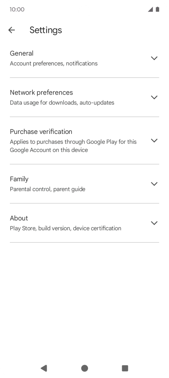 Press Network preferences.