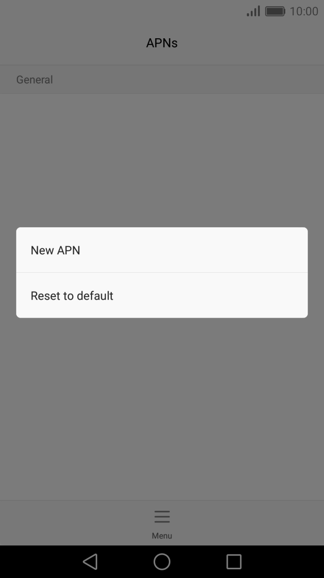 Press New APN.