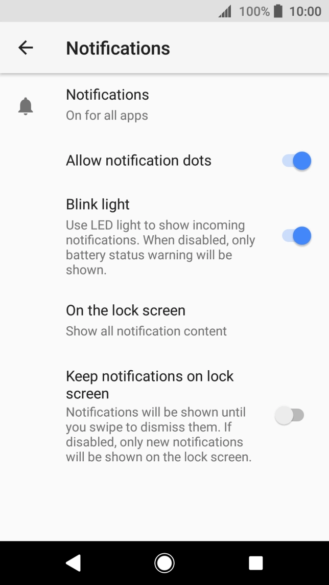 Press Notifications.