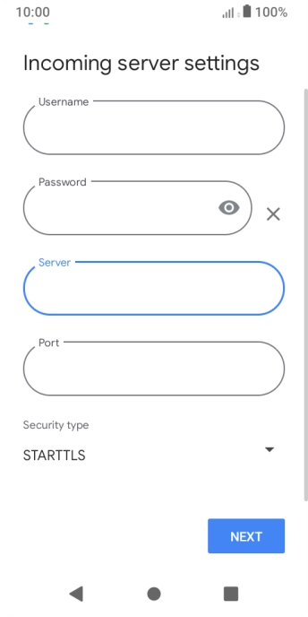 Press the field below Press the field below