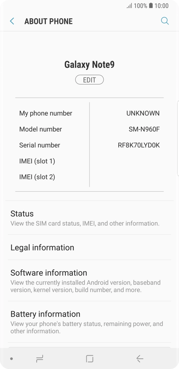 Press Software information.