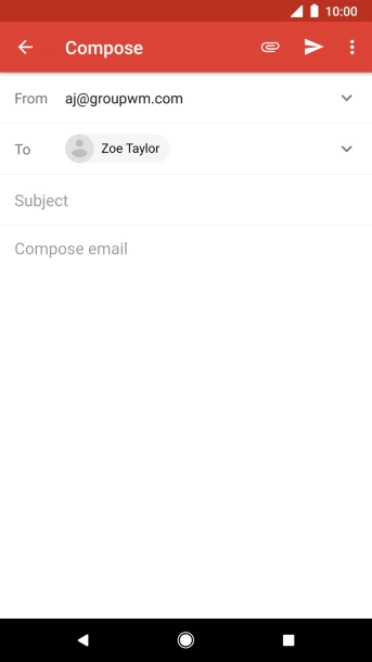 Press Subject and key in the required subject. Press Subject and key in the required subject.