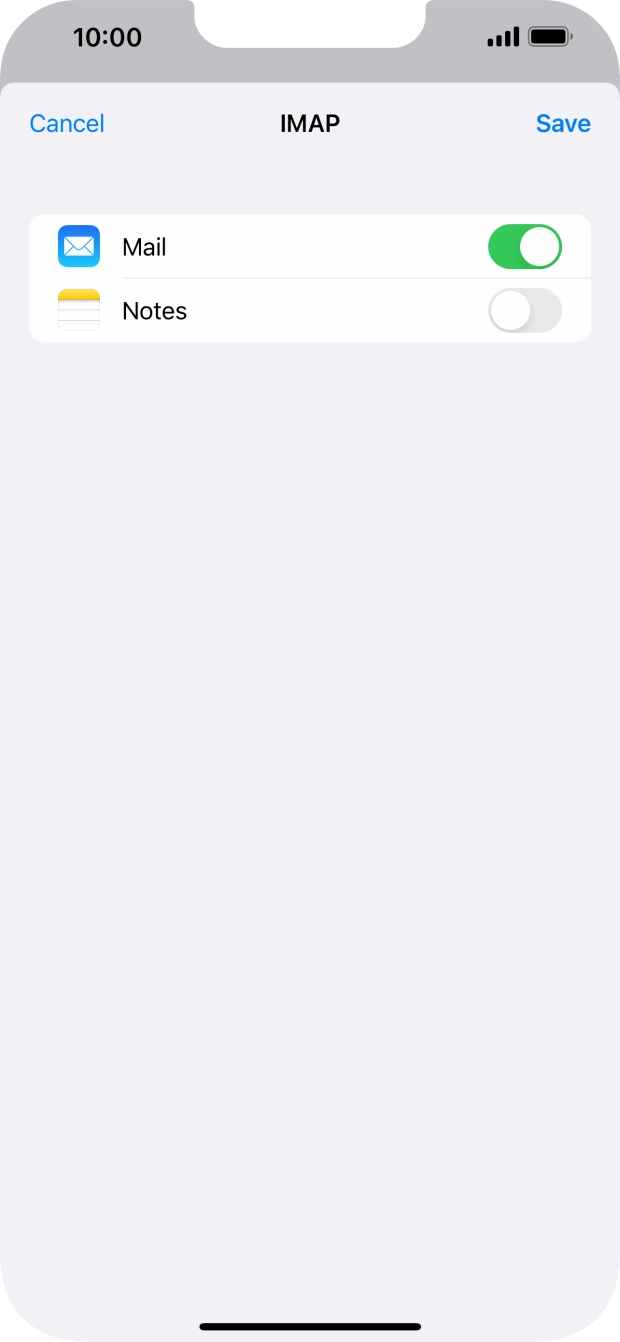 Press Save. Your email account has now been set up. To select more settings for incoming and outgoing server, proceed with the following steps.