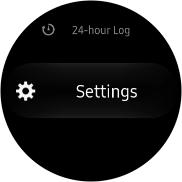 Press Settings. Press Settings.