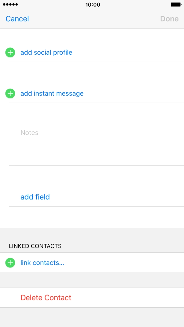 Press link contacts....
