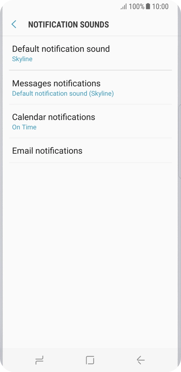 Press Messages notifications.