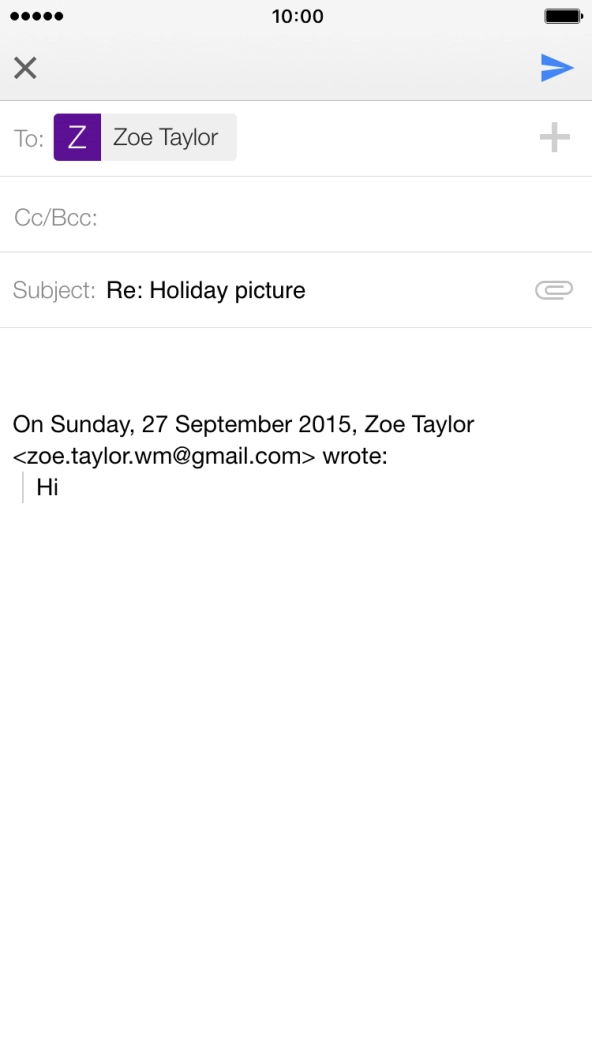 Press the text input field and key in the required text. Press the text input field and key in the required text.