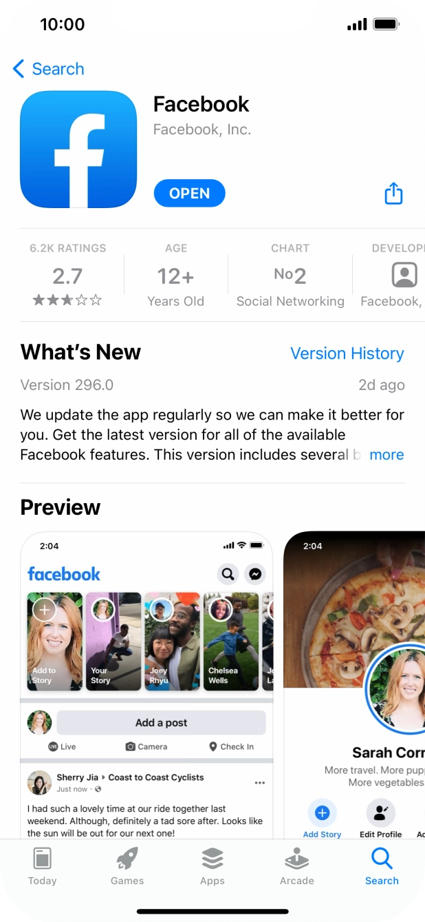 Slide your finger upwards starting from the bottom of the screen to return to the home screen.