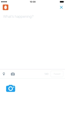 Press the text input field.