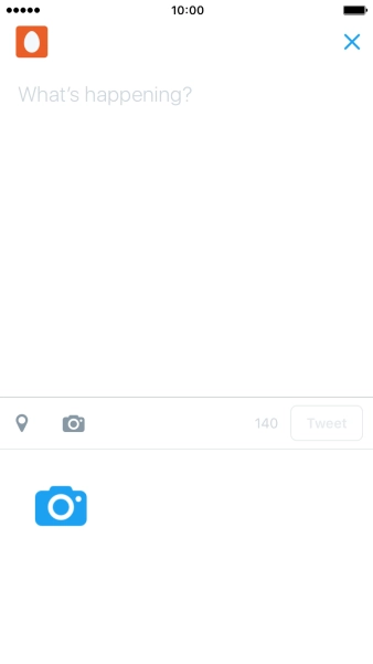 Press the text input field.