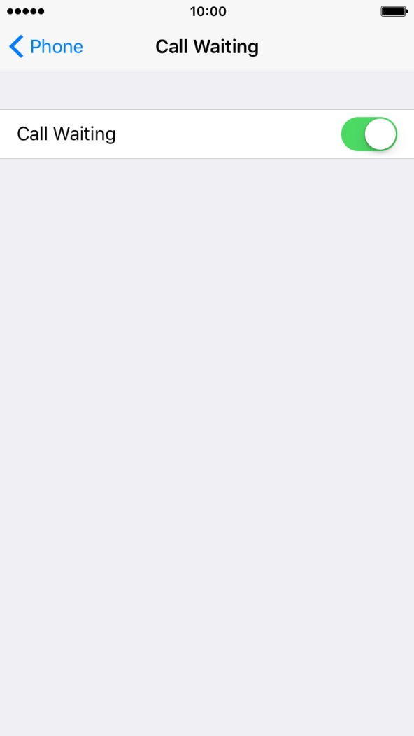 Press the indicator to turn the function on or off.