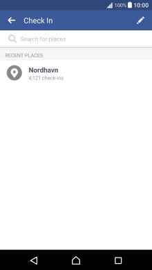 Press the search field and key in the required search word.