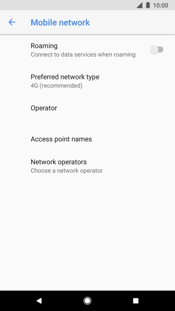 Press Network operators. Press Network operators.