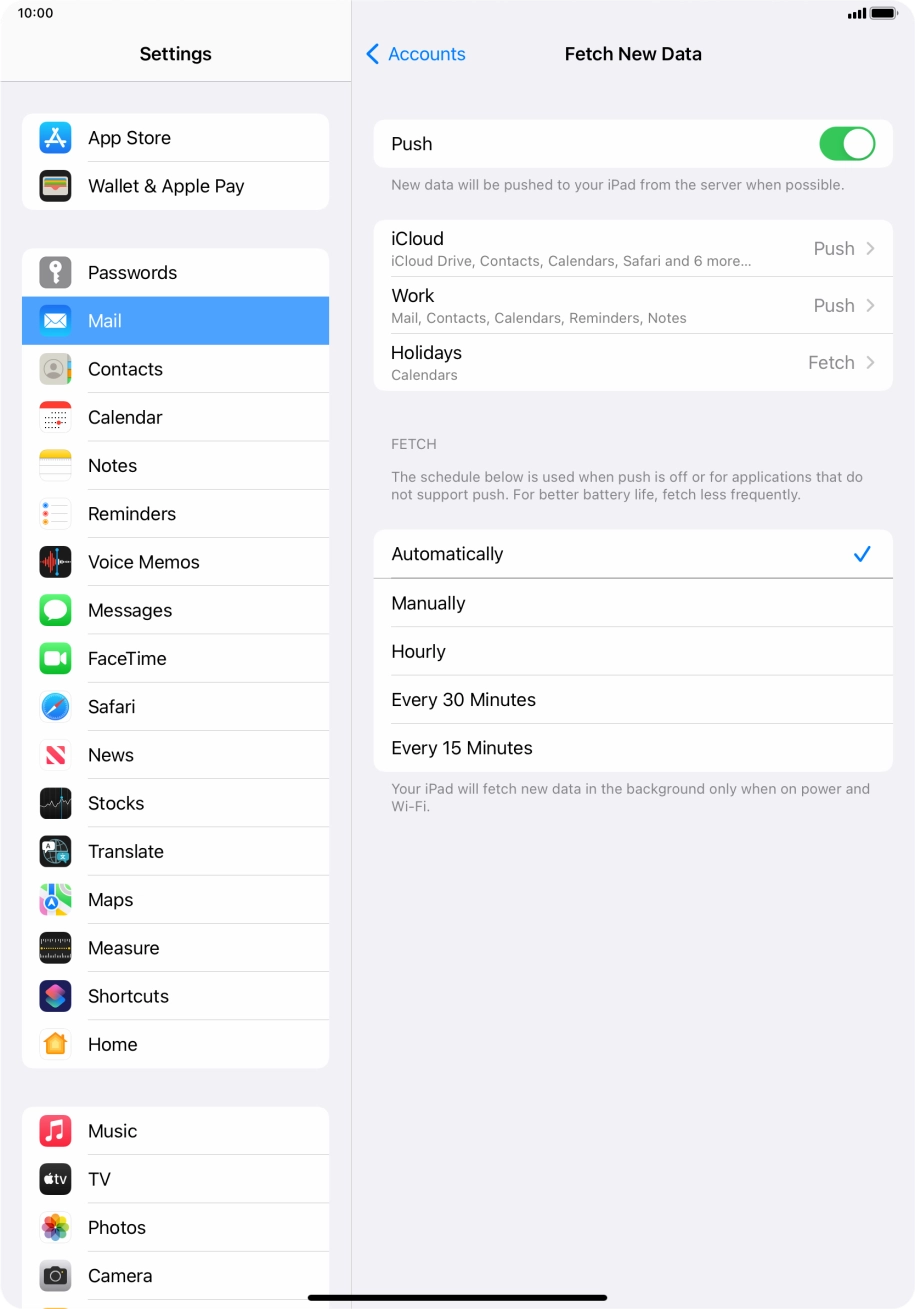 Slide your finger upwards starting from the bottom of the screen to return to the home screen.