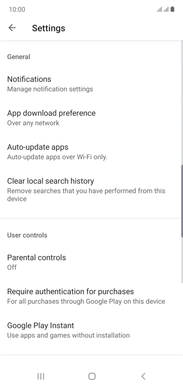 Press Auto-update apps. Press Auto-update apps.