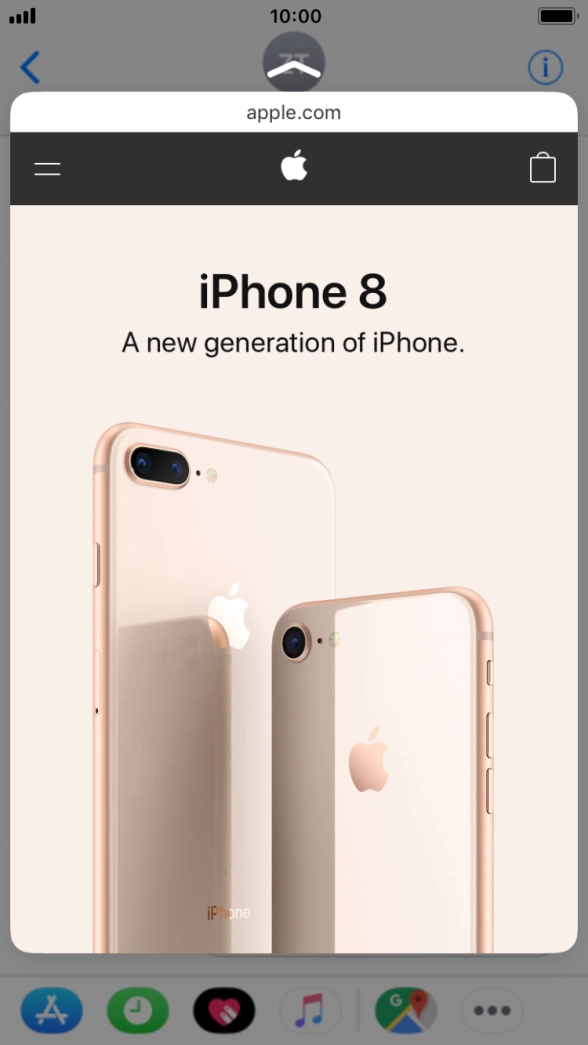 Hard press the screen to see a section of the required content.