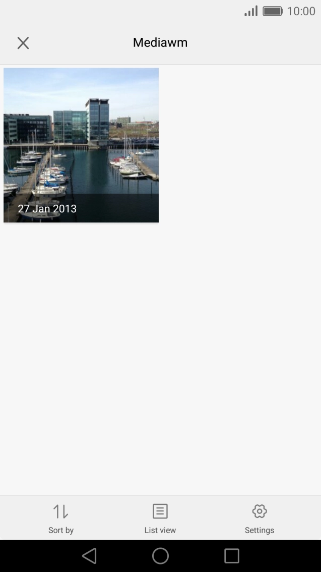 Press the required picture.